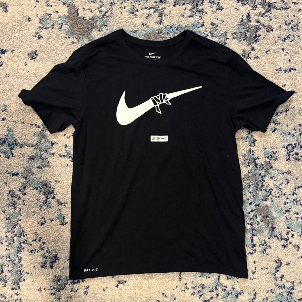 Nike Black and White Logo Men's Tee
